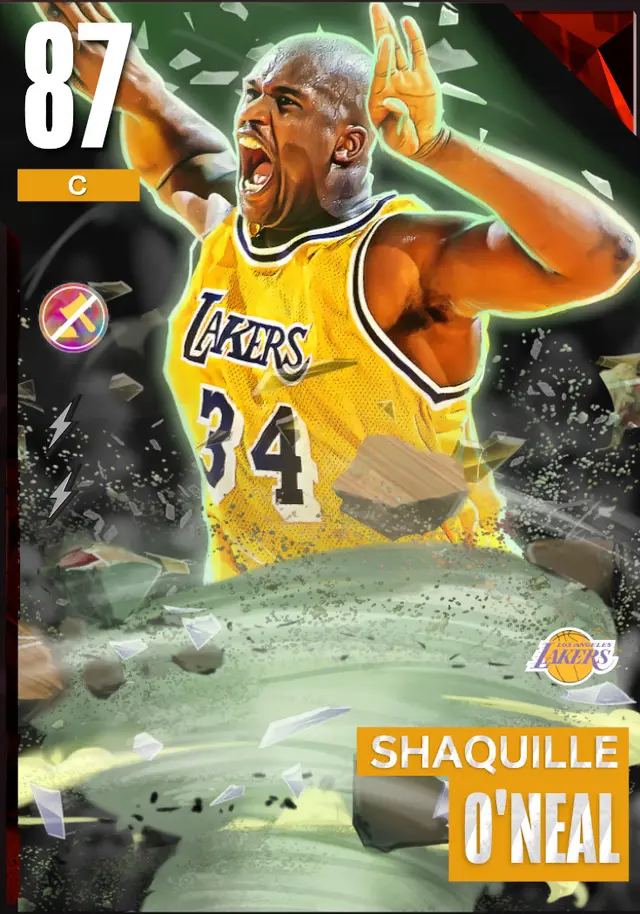 (RUBY) Shaquille O'Neal (87 OVR)