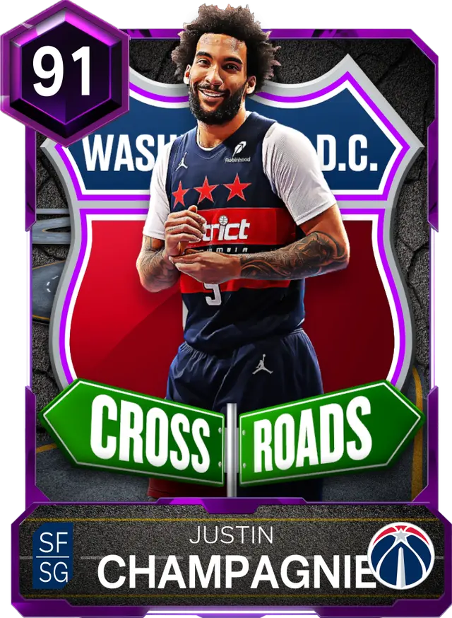 (AMETHYST) Justin Champagnie (91 OVR)