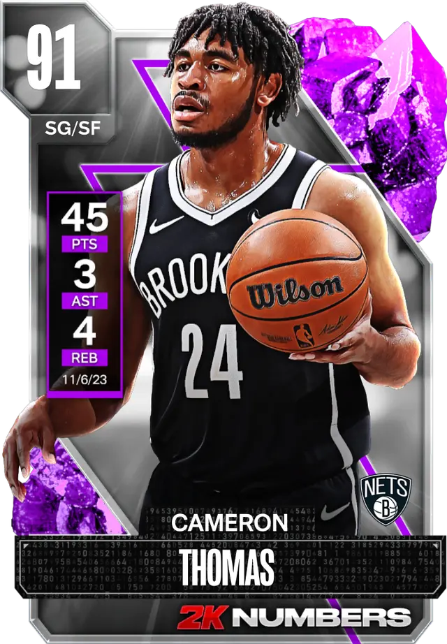 (AMETHYST) Cameron Thomas (91 OVR)