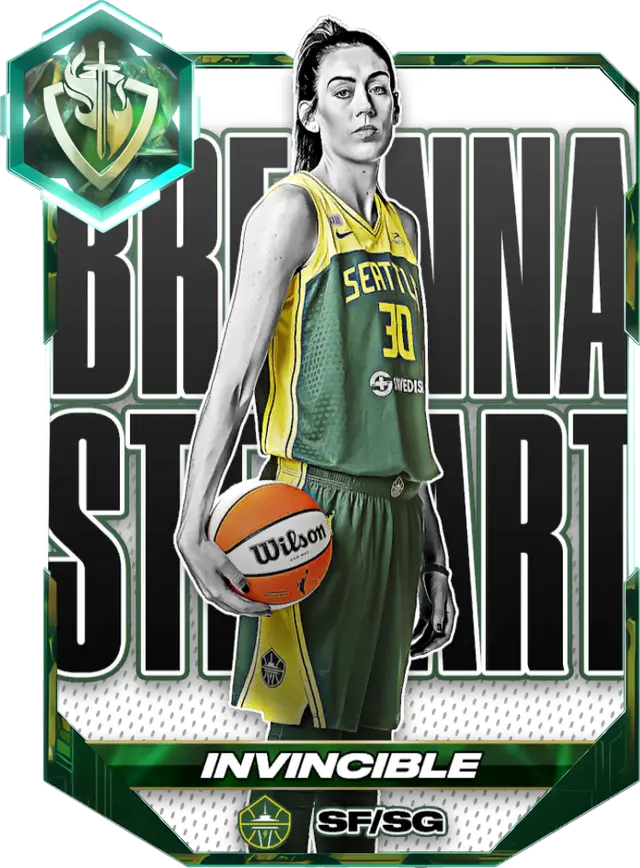(INVINCIBLE) Breanna Stewart (99 OVR)