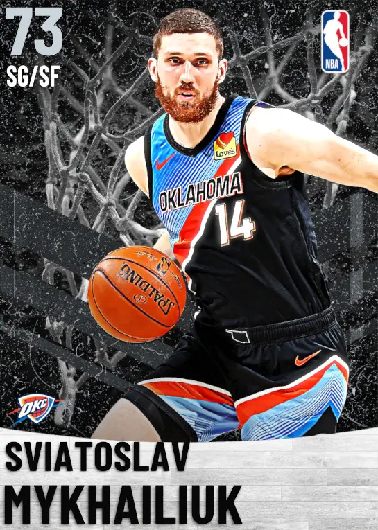 (SILVER) Sviatoslav Mykhailiuk (73 OVR)