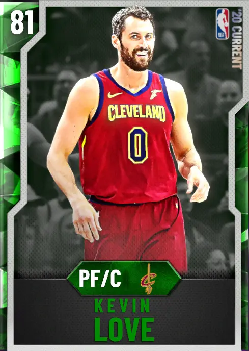 (EMERALD) Kevin Love (81 OVR)
