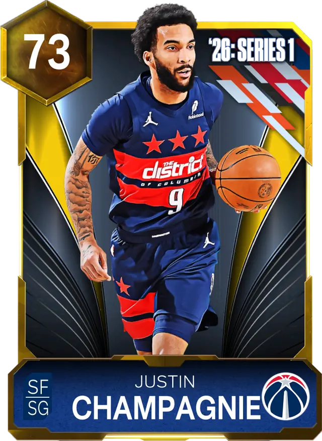 (GOLD) Justin Champagnie (73 OVR)