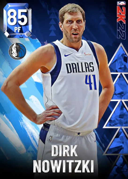 (SAPPHIRE) Dirk Nowitzki (85 OVR)
