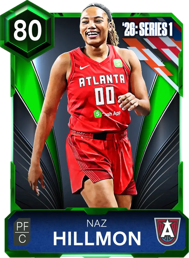 (EMERALD) Naz Hillmon (80 OVR)