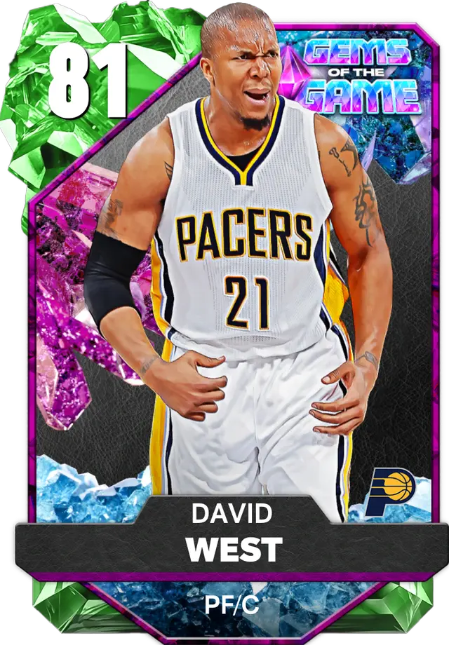 (EMERALD) David West (81 OVR)