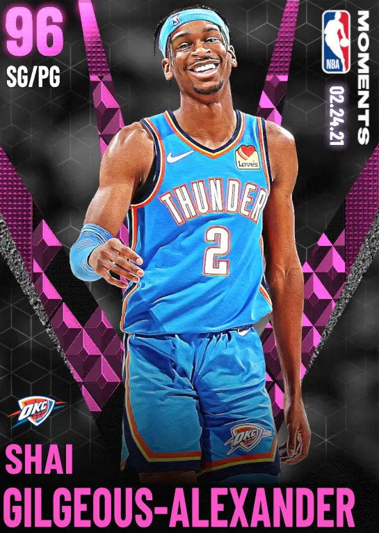 (PD) Shai Gilgeous-Alexander (96 OVR)