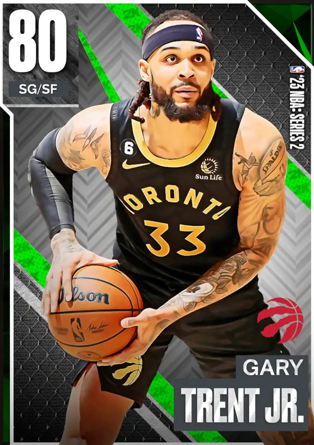 (EMERALD) Gary Trent Jr. (80 OVR)