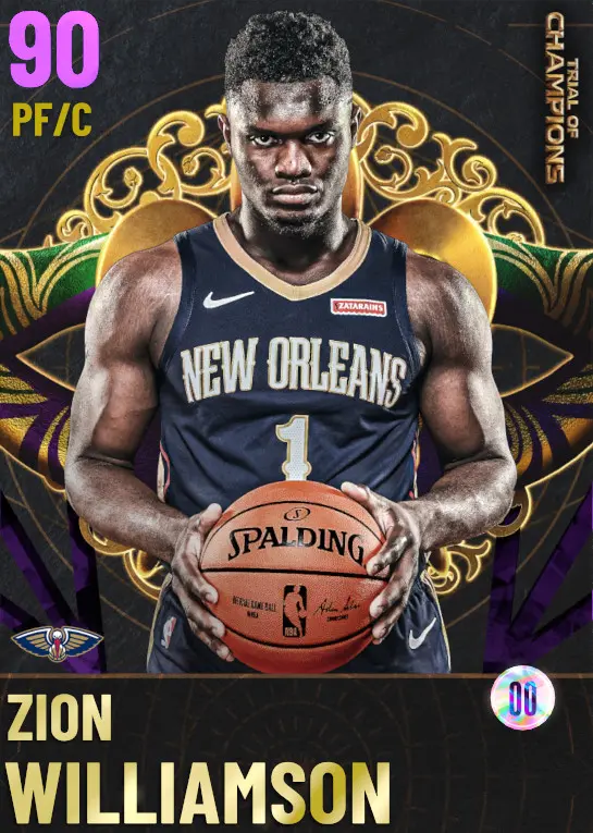 (AMETHYST) Zion Williamson (90 OVR)