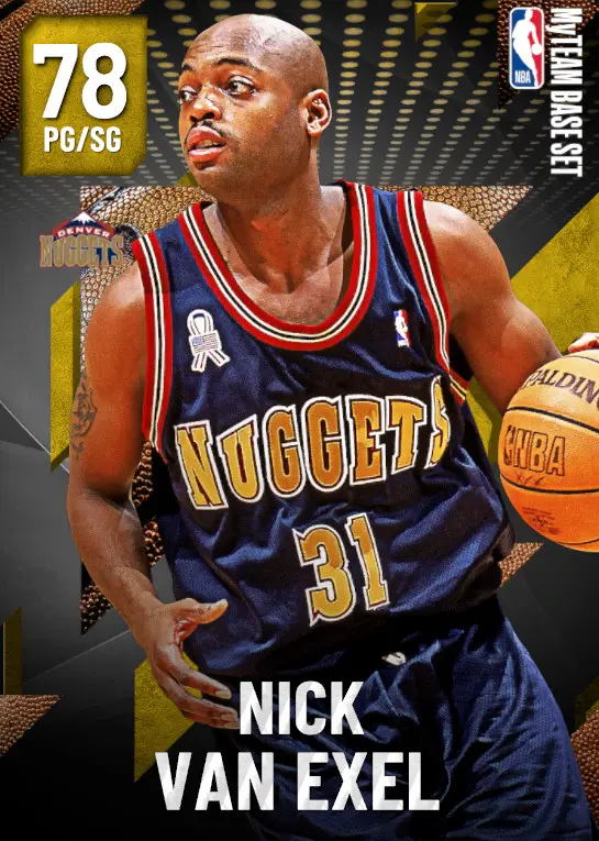 (GOLD) Nick Van Exel (78 OVR)