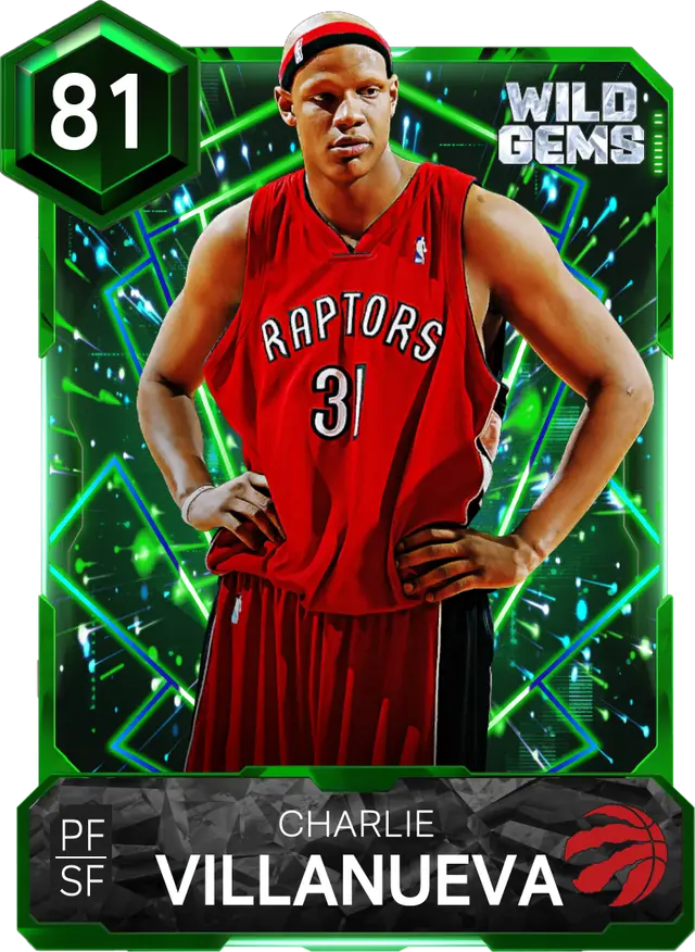 (EMERALD) Charlie Villanueva (81 OVR)