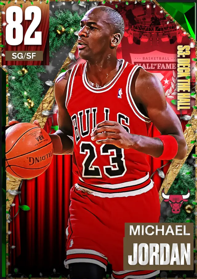 (EMERALD) Michael Jordan (82 OVR)