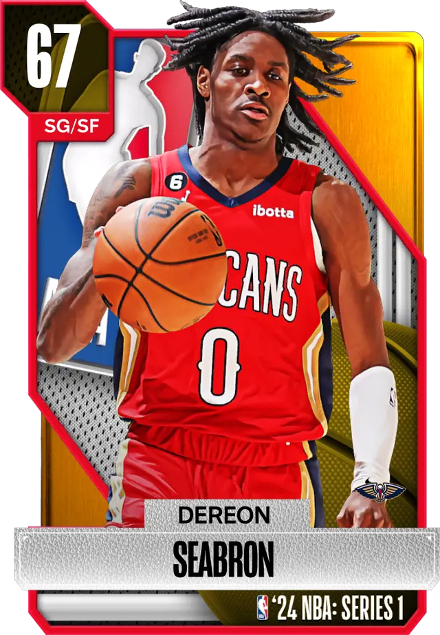 (GOLD) Dereon Seabron (67 OVR)