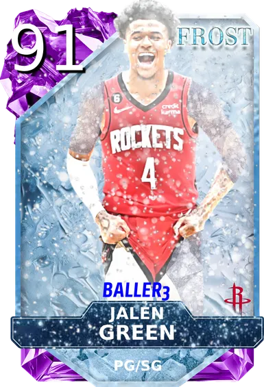 this is my third time posting this/ Jalen green frost. this is gonna be whole set
