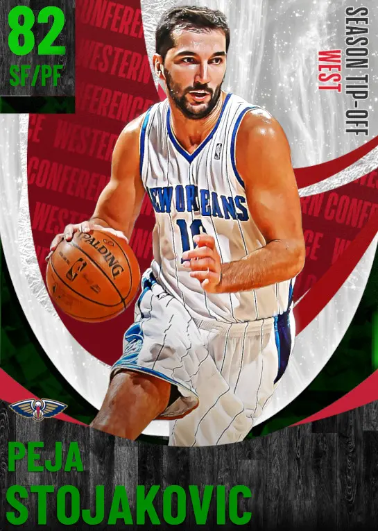 (EMERALD) Peja Stojakovic (82 OVR)