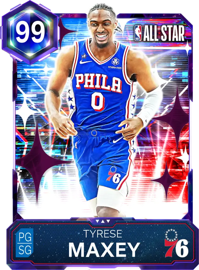 (DM) Tyrese Maxey (99 OVR)