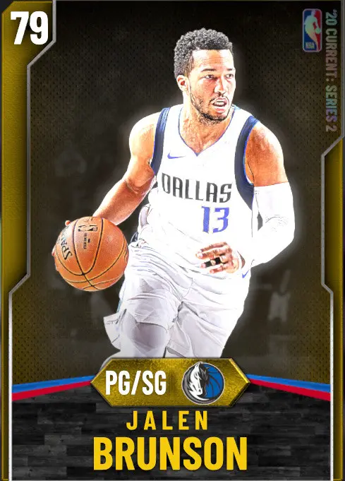 (GOLD) Jalen Brunson (79 OVR)