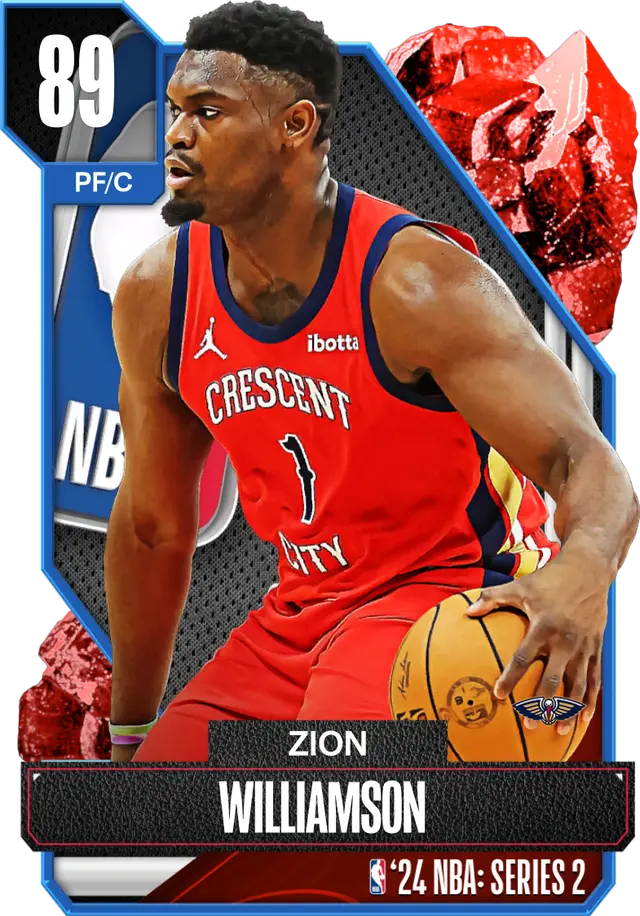 (RUBY) Zion Williamson (89 OVR)