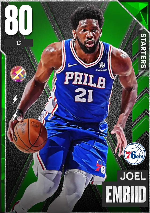 (EMERALD) Joel Embiid (80 OVR)