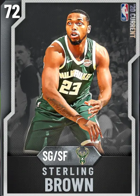 72 Sterling Brown | Milwaukee Bucks
