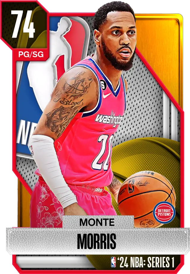 (GOLD) Monte Morris (74 OVR)