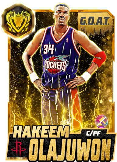 (GOAT) Hakeem Olajuwon (99 OVR)