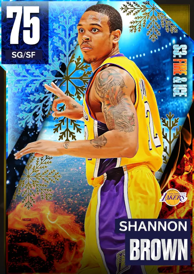 (GOLD) Shannon Brown (75 OVR)