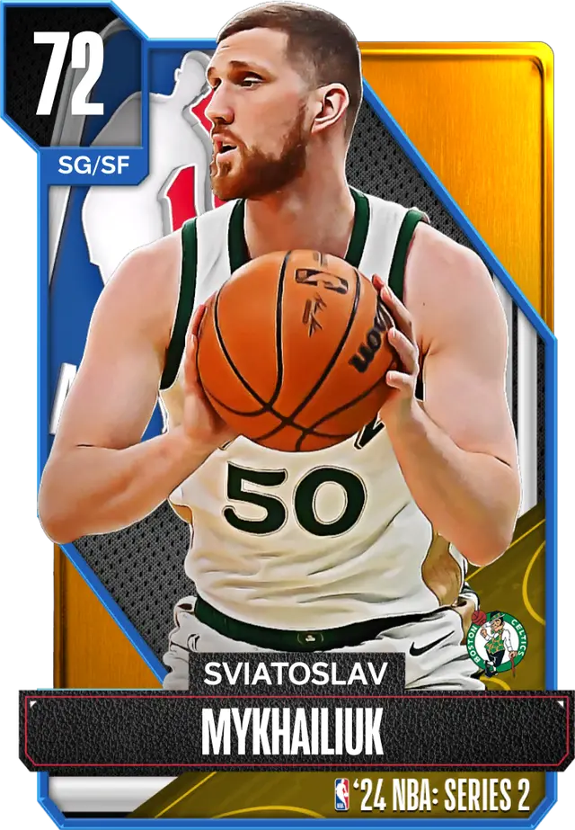 (GOLD) Sviatoslav Mykhailiuk (72 OVR)