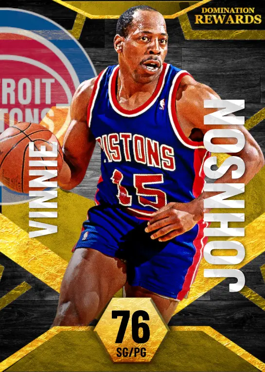 (GOLD) Vinnie Johnson (76 OVR)
