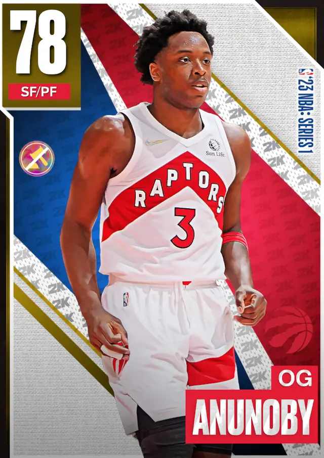 (GOLD) OG Anunoby (78 OVR)