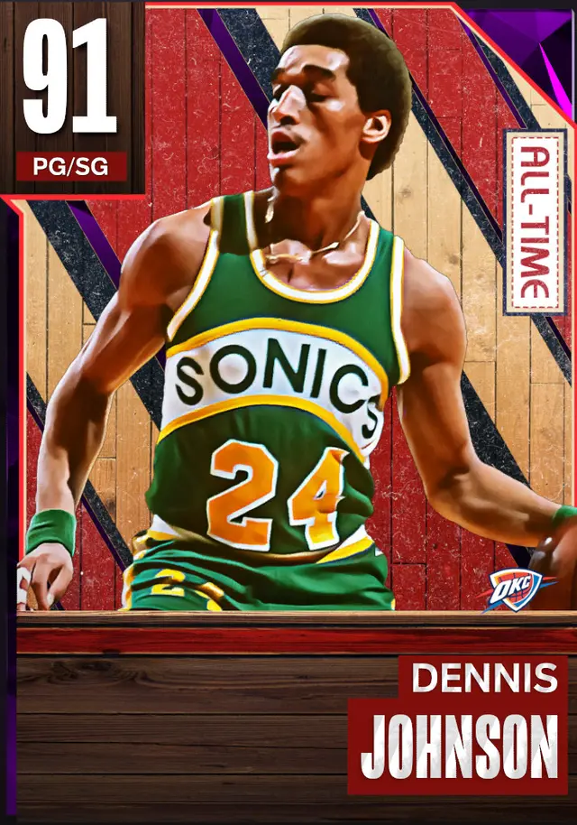 (AMETHYST) Dennis Johnson (91 OVR)