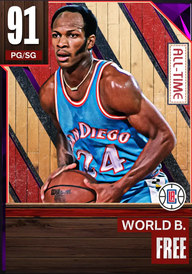 (AMETHYST) World B. Free (91 OVR)