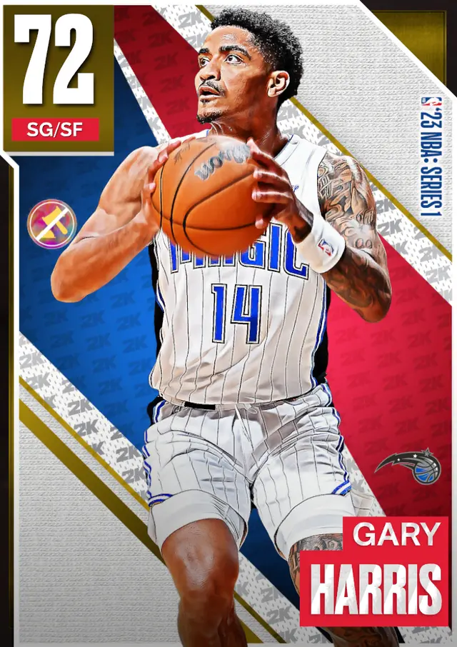 (GOLD) Gary Harris (72 OVR)