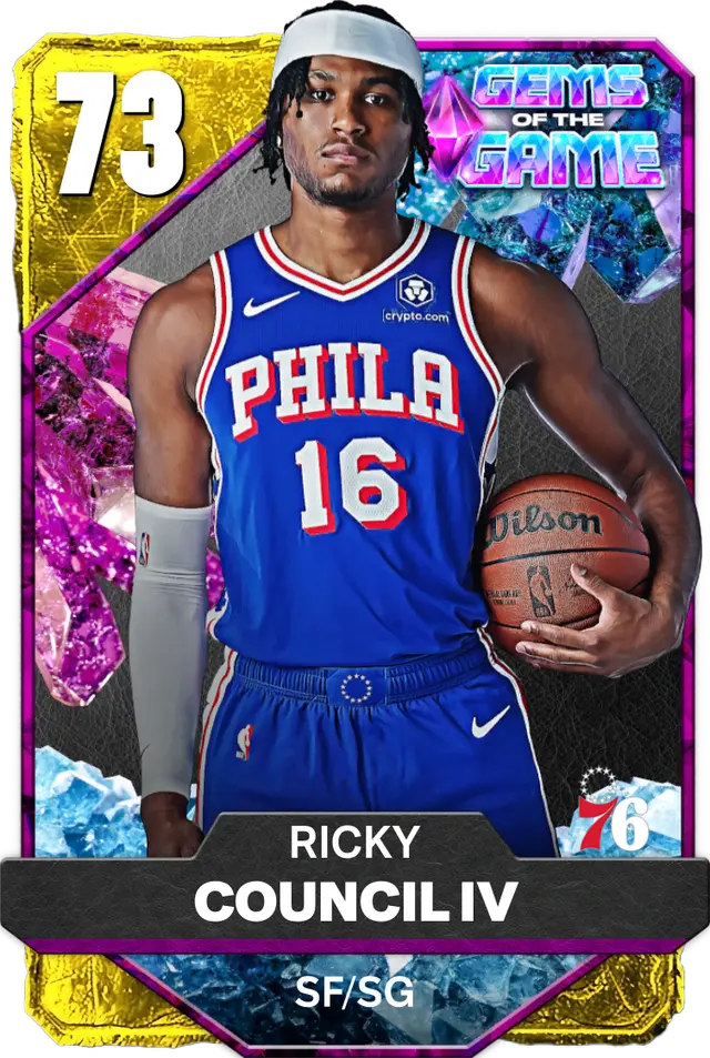 (GOLD) Ricky Council IV (73 OVR)