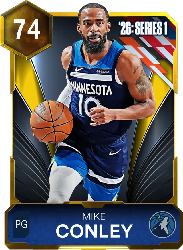 (GOLD) Mike Conley (74 OVR)