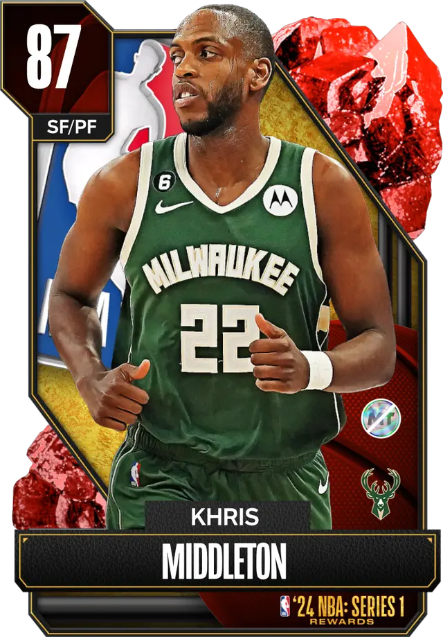 (RUBY) Khris Middleton (87 OVR)