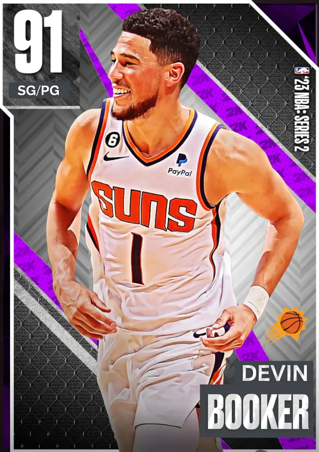 (AMETHYST) Devin Booker (91 OVR)