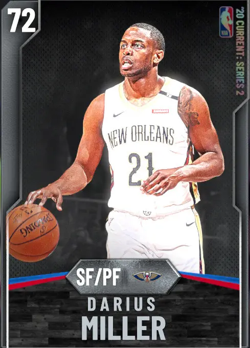 (SILVER) Darius Miller (72 OVR)