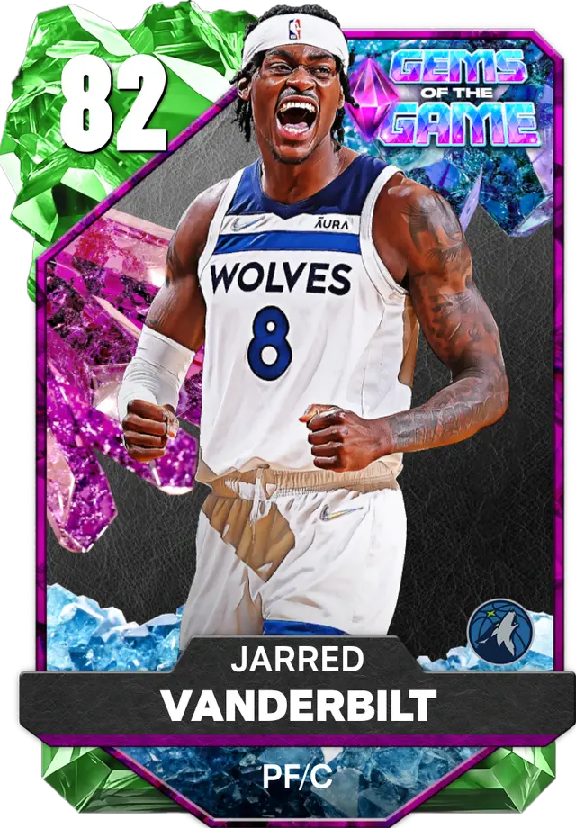 (EMERALD) Jarred Vanderbilt (82 OVR)