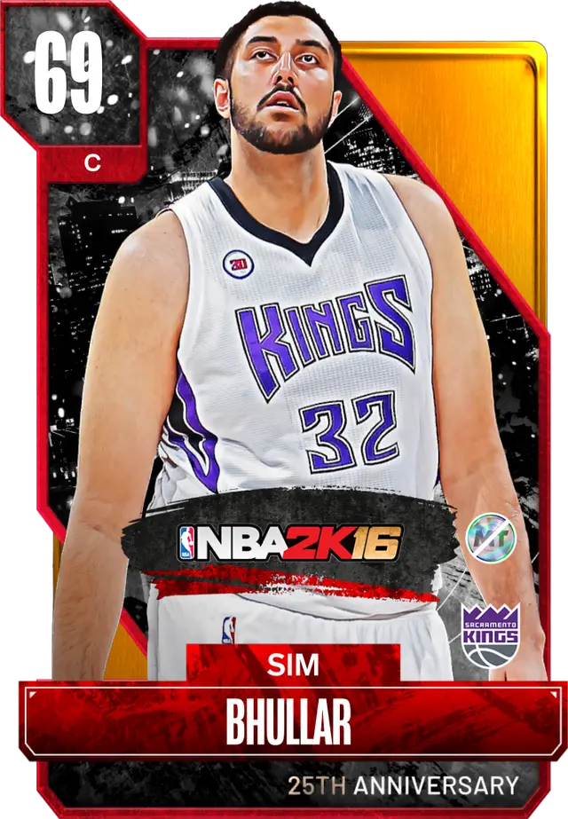 (GOLD) Sim Bhullar (69 OVR)