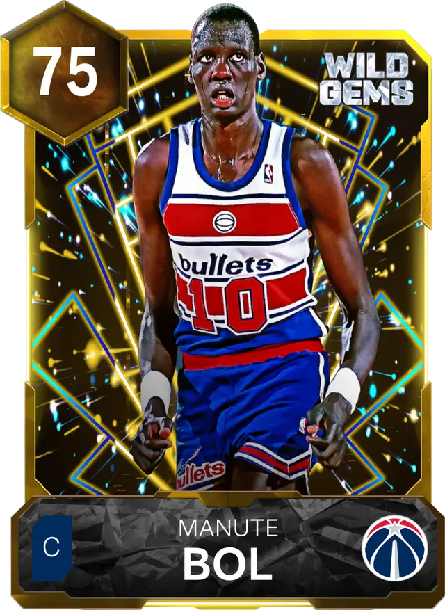 (GOLD) Manute Bol (75 OVR)