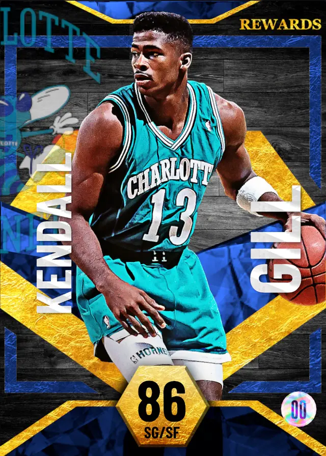 (SAPPHIRE) Kendall Gill (86 OVR)