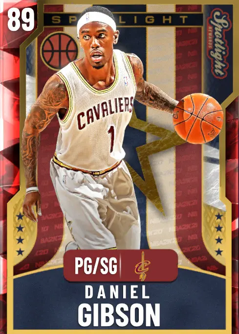 (RUBY) Daniel Gibson (89 OVR)