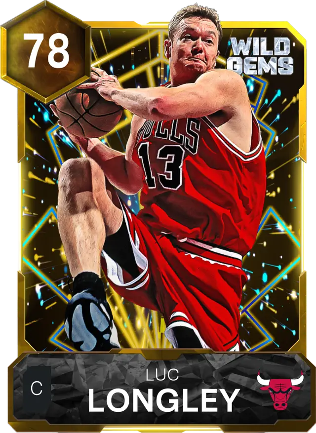 (GOLD) Luc Longley (78 OVR)