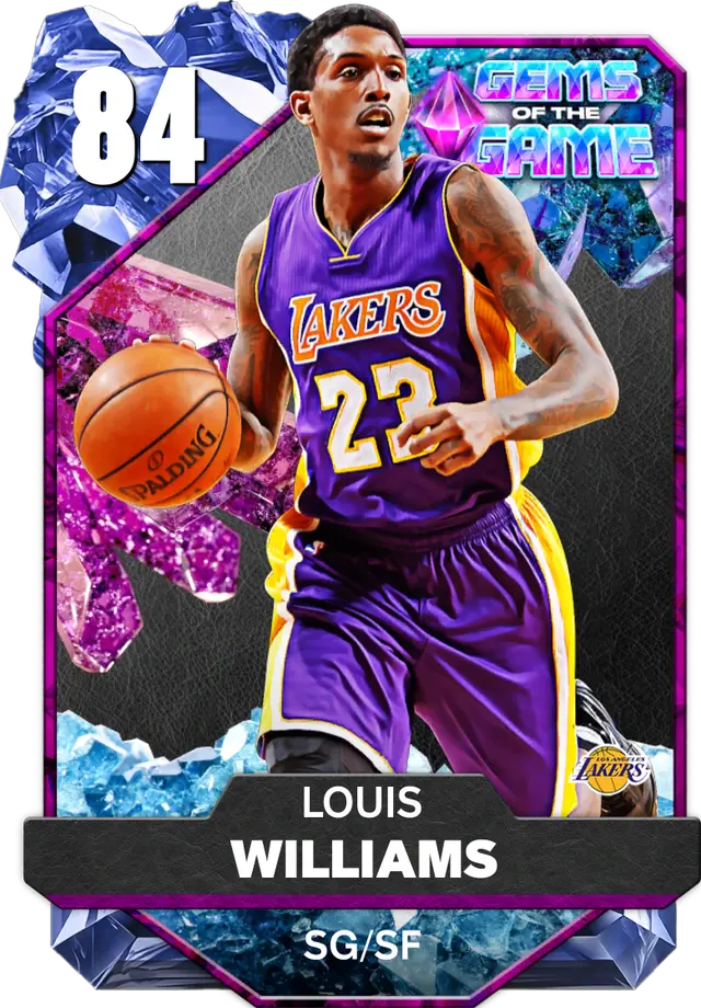 (SAPPHIRE) Louis Williams (84 OVR)