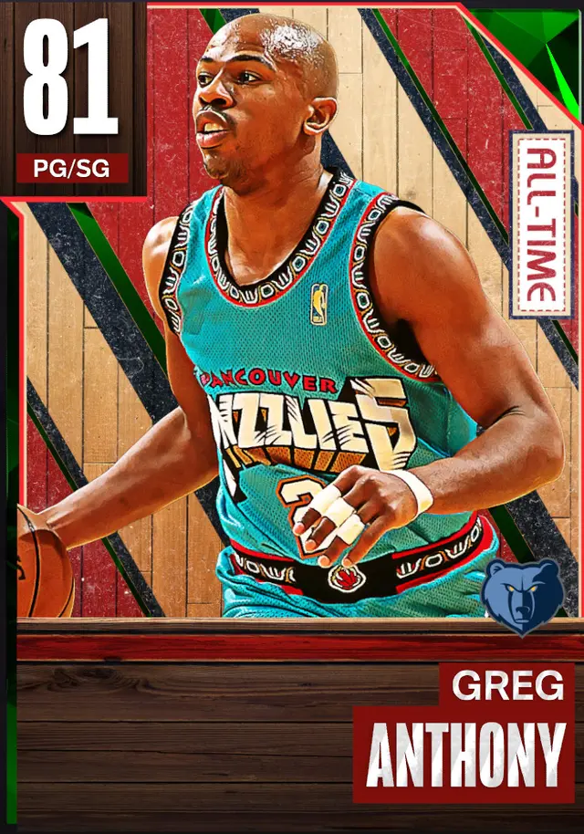 (EMERALD) Greg Anthony (81 OVR)
