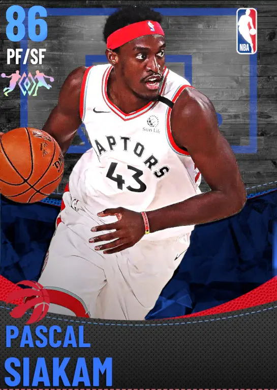 (SAPPHIRE) Pascal Siakam (86 OVR)