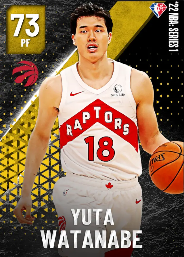 (GOLD) Yuta Watanabe (73 OVR)