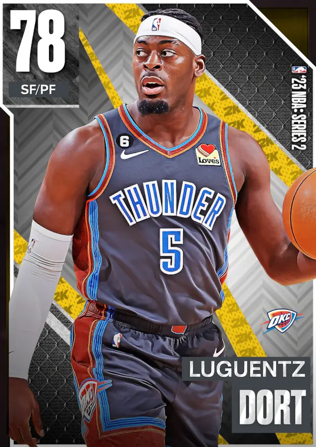 (GOLD) Luguentz Dort (78 OVR)