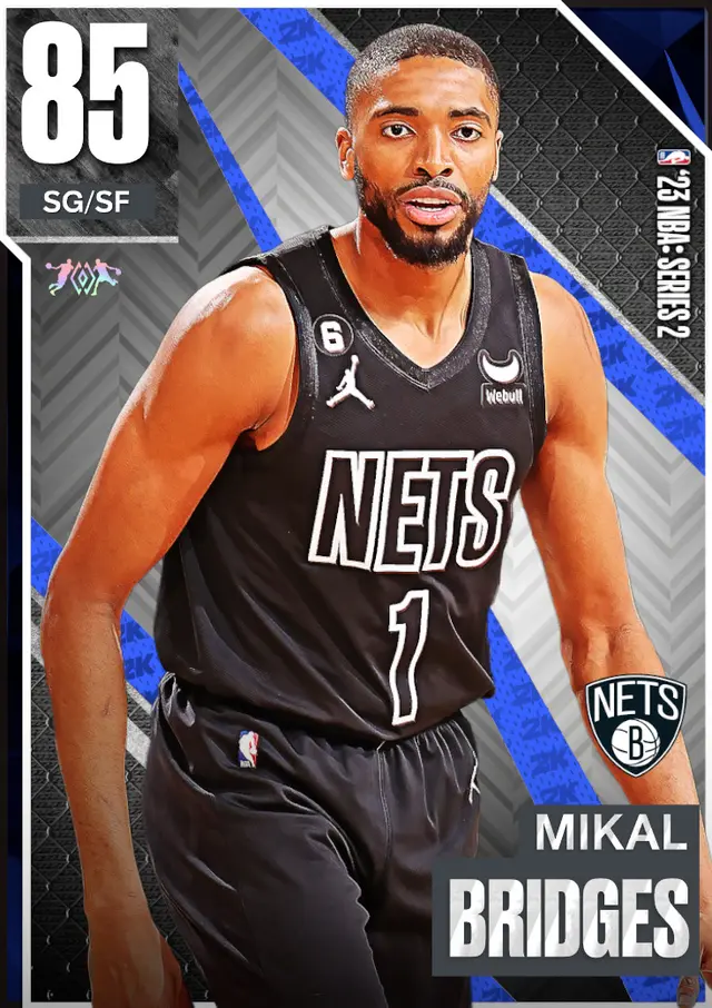 (SAPPHIRE) Mikal Bridges (85 OVR)